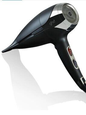 Like New! GHD 'Helios' Professional 1875 Watt Blow Dryer Black/Silver